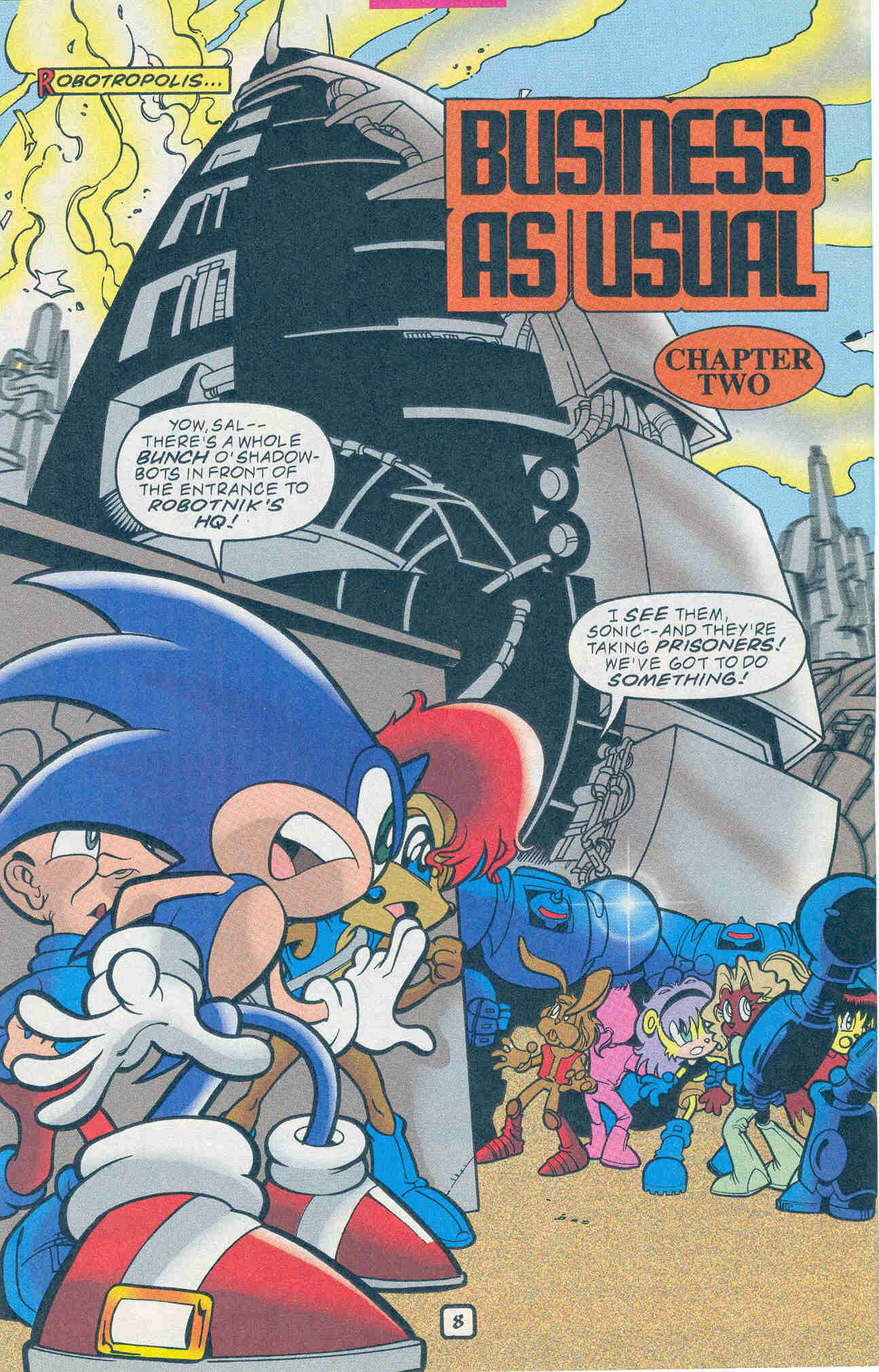 Sonic - Archie Adventure Series November 1999 Page 8